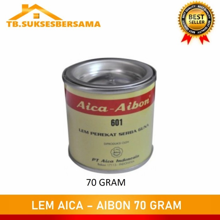 

LEM AICA AIBON KECIL 70 GR LEM KUNING PEREKAT SERBAGUNA