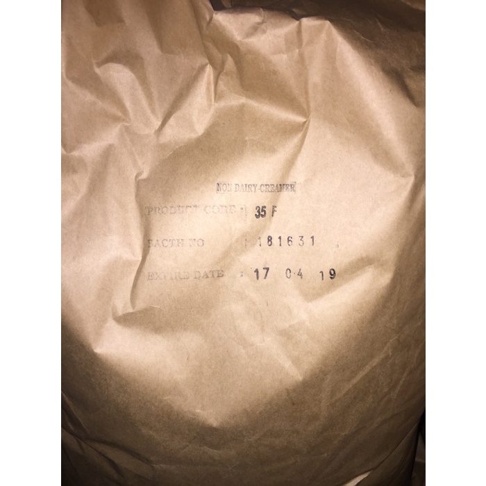 

Non Dairy Creamer Super Premium 35% FAT / NDC Super Premium 35%