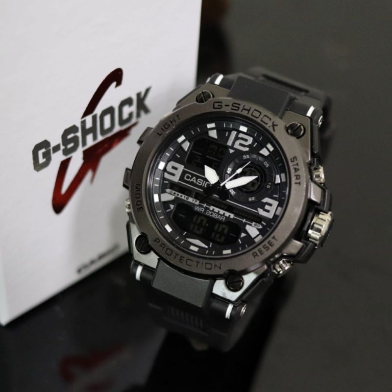 Original COD & FREE BOX JAM TANGAN PRIA G-SHOCK GST8600 Premium Kekinian