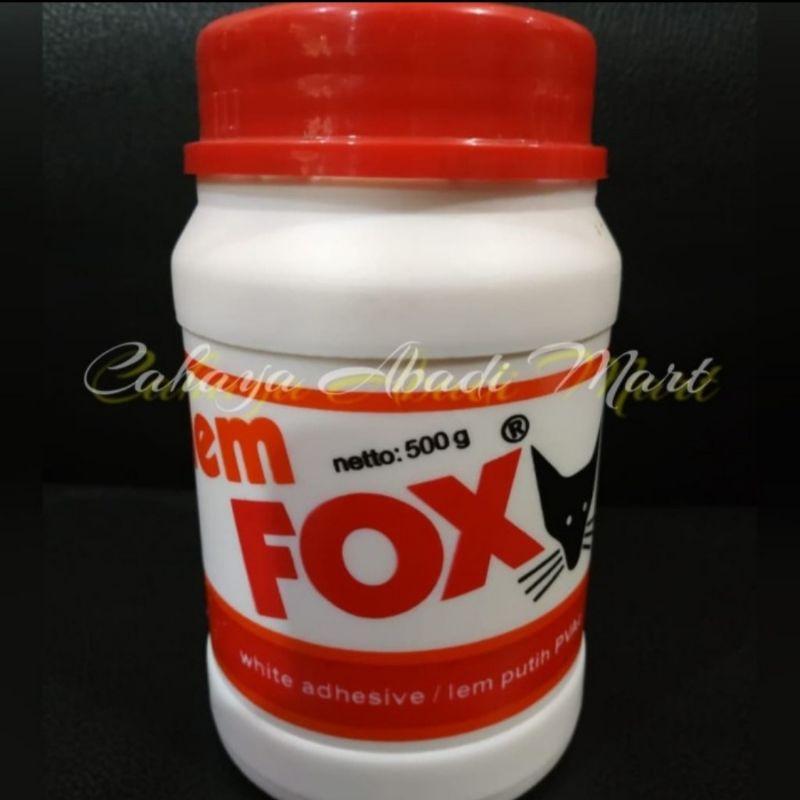 

LEM FOX PUTIH 500 GRAM / LEM KAYU