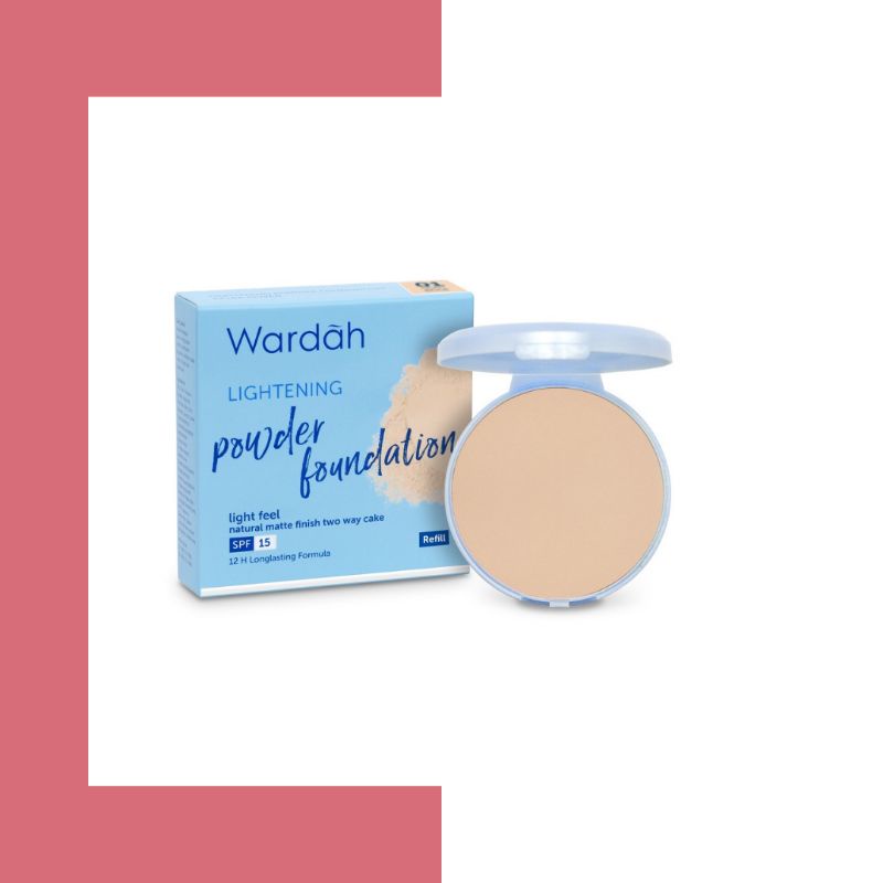 PROMO MURAH BISA CODAN REFILL WARDAH LIGHTENING POWDER FOUNDATION SPF 15