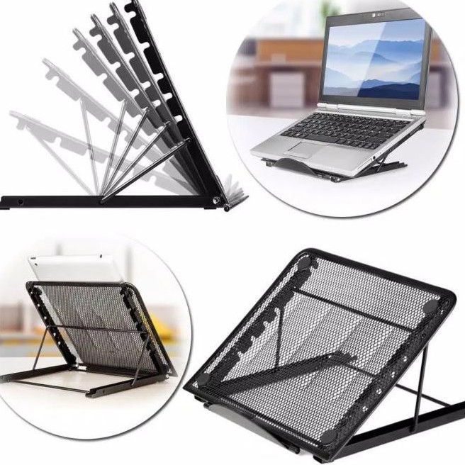 EastVita Portable Laptop Stand Adjustable Angle - IV012 Meja Laptop