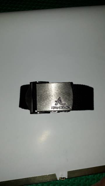Ikat pinggang kanvas pria-wanita jepit