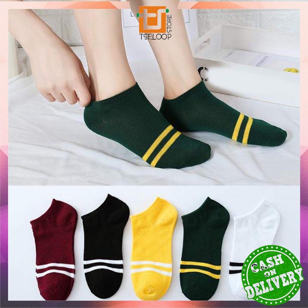 OFM - P51-P54 Kaos Kaki Pendek Dewasa / Kaos Kaki Semata Kaki / Kaos Kaki Ankle Motif / Short Socks-6