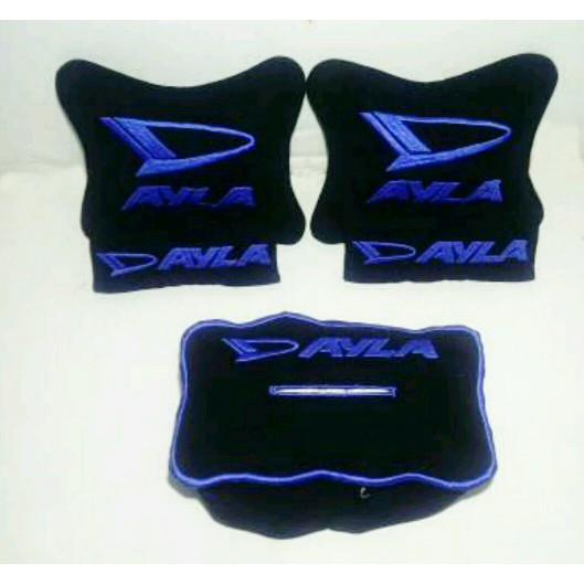 Bantal mobil Aksesoris mobil Daihatsu Ayla Variasi sandaran jok headrest mobil
