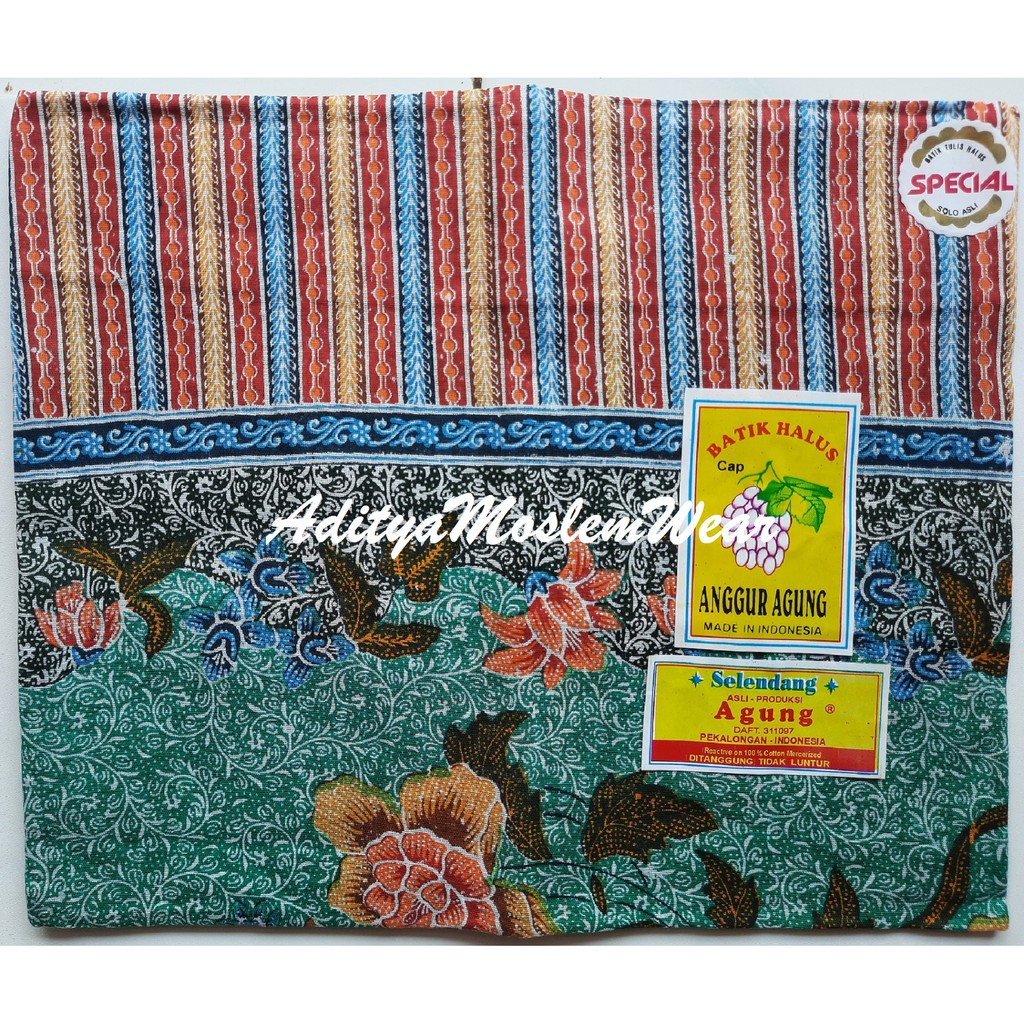 KAIN GENDONGAN BAYI SELENDANG JARIK GENDONG MERK ANGGUR AGUNG BATIK HALUS