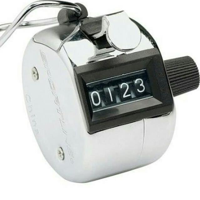 

[KODE PRODUK Y80D05096] Hand Tally Counter - Alat Hitung Manual Cepat 4 Digit
