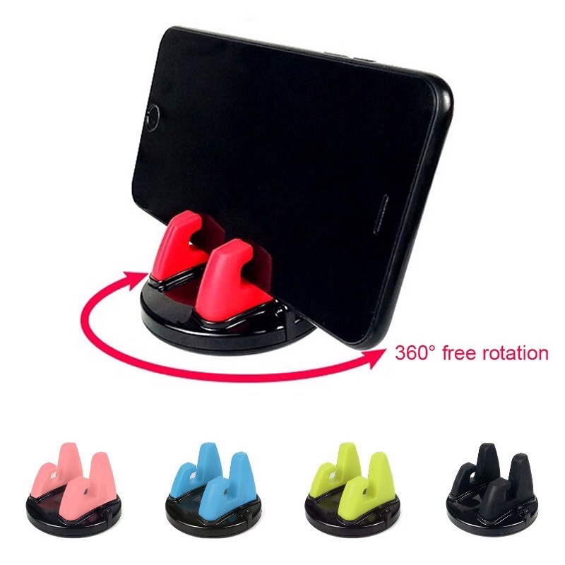 Stand Holder Hp / GPS Bisa Berputar 360 Derajat Untuk Dashboard Mobil