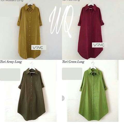 TORY LONG TUNIC/ TERMURAH