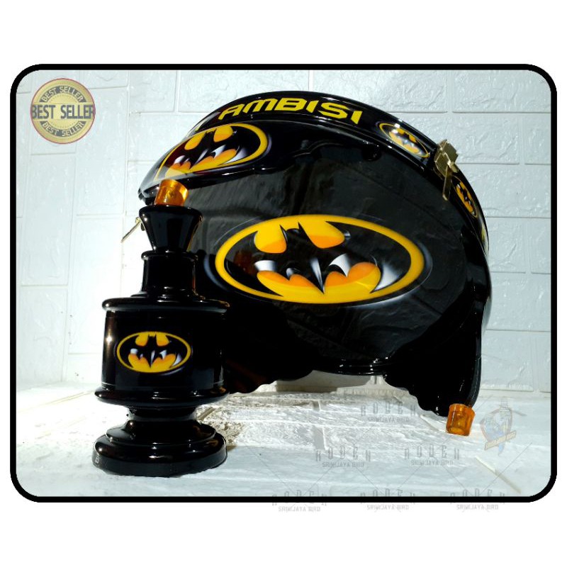 TEBOK PVC LOVEBIRD MOTIF BATMAN BETMEN | Sangkar Kandang Burung Love Bird