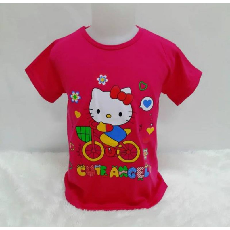 kaos anak hello Kitty/ baju anak perempuan