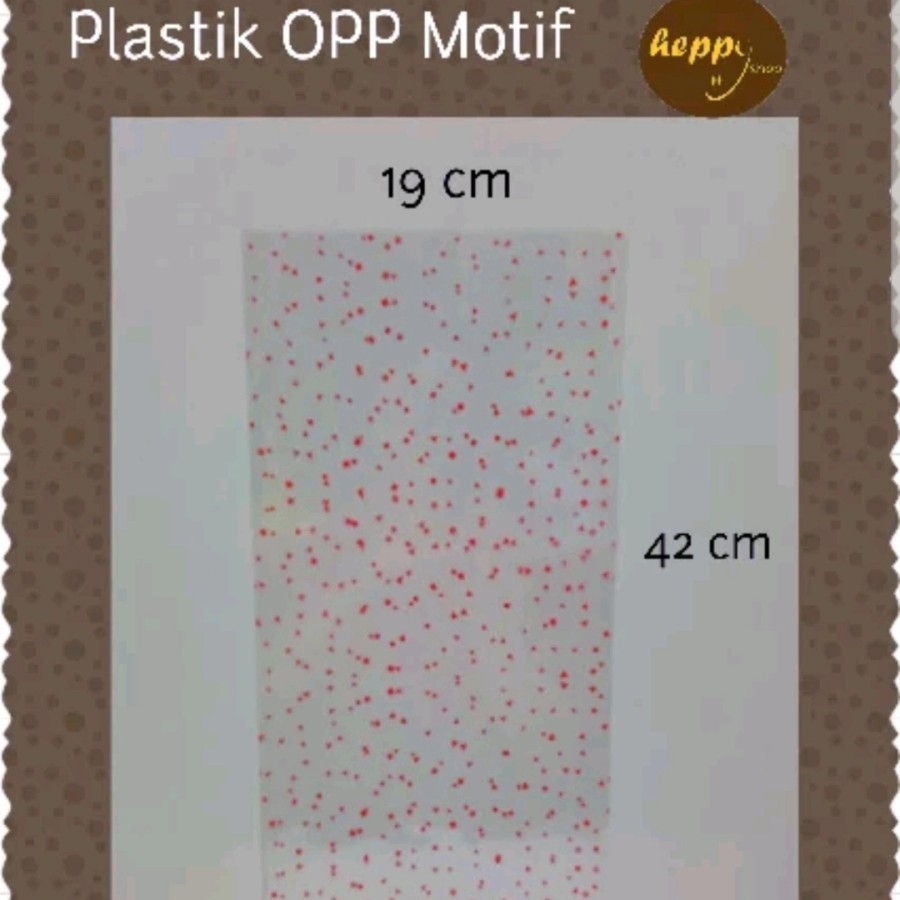 

Plastik OPP Motif 19 x 42 cm plastik bingkisan ulang tahun
