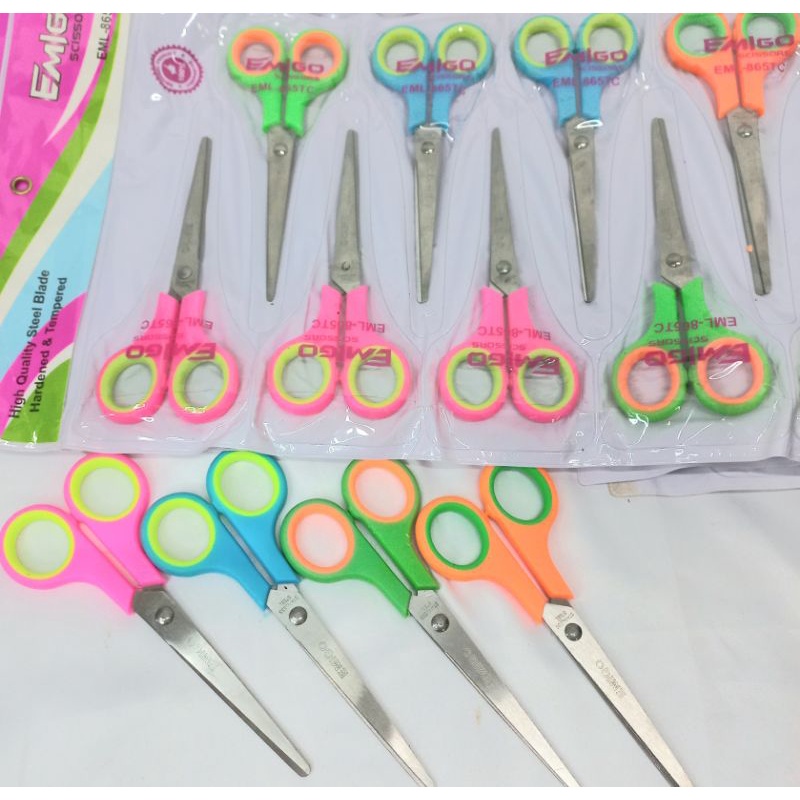 

GUNTING WARNA EMIGO SEDANG EML-865 KEMASAN RENCENG ISI 12PCS