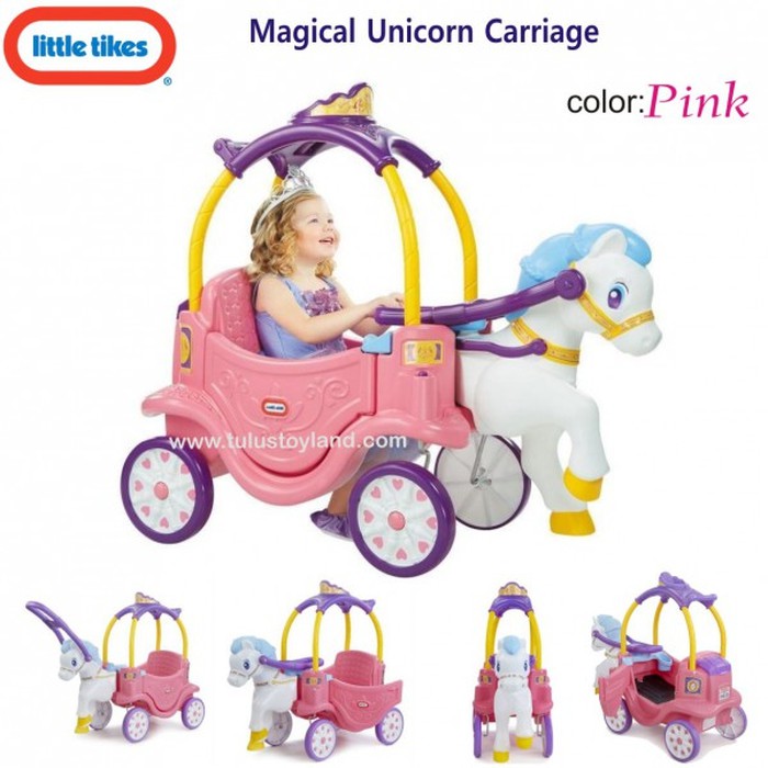 little tikes princess carriage