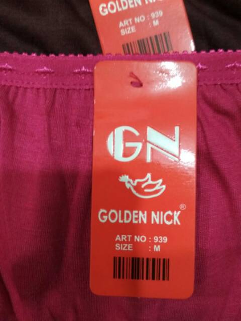 Celana dalam wanita golden nick 939