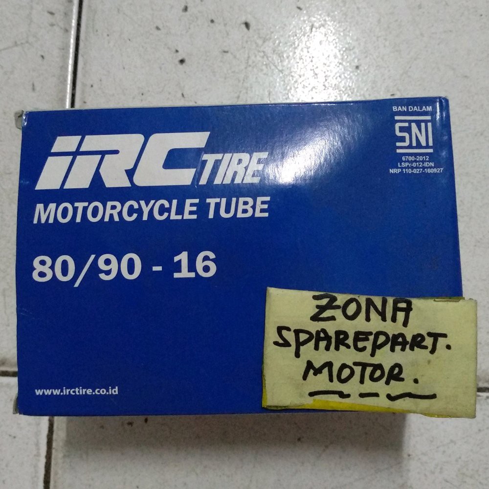 Ban Dalam IRC 80 / 90 ring 16