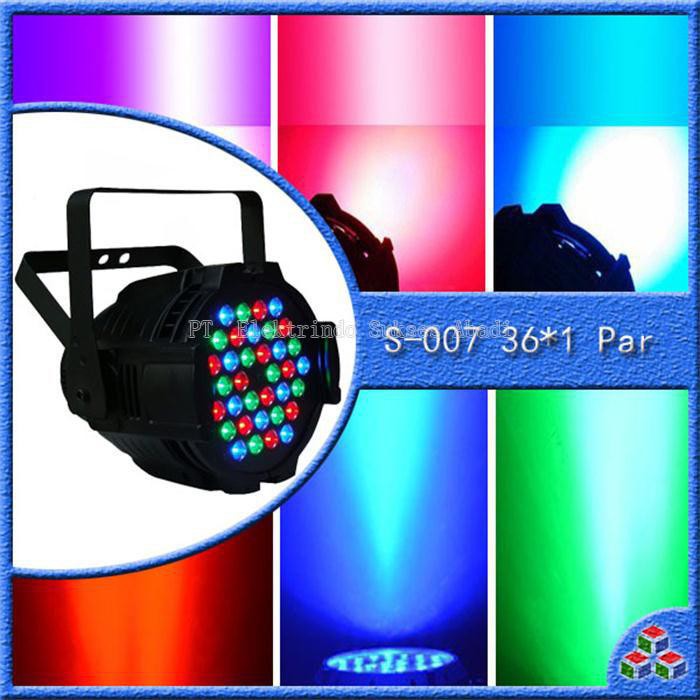 lampu disco par  led 36 S007