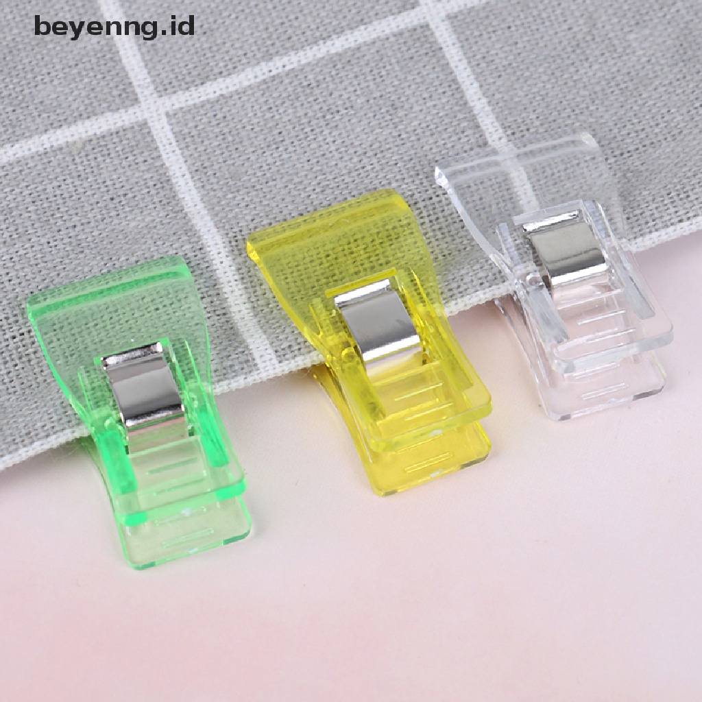 Beyen 10Pcs Klip Pembuat Bisban Bahan Plastik