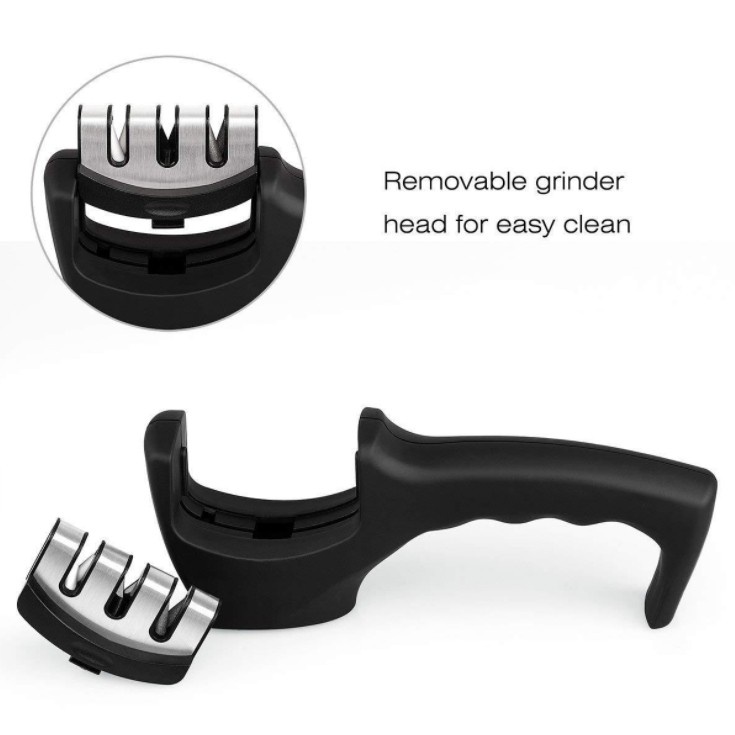 Murmerofficial R384 Pengasah Pisau Alat Penajam Pisau Praktis  Aman Tajam Knife Sharpening Asah