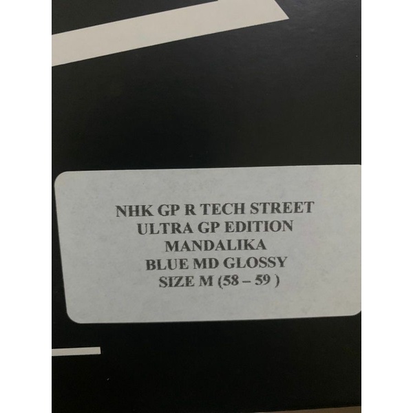 Helm Fullface NHK GP R Tech Street Mandalika