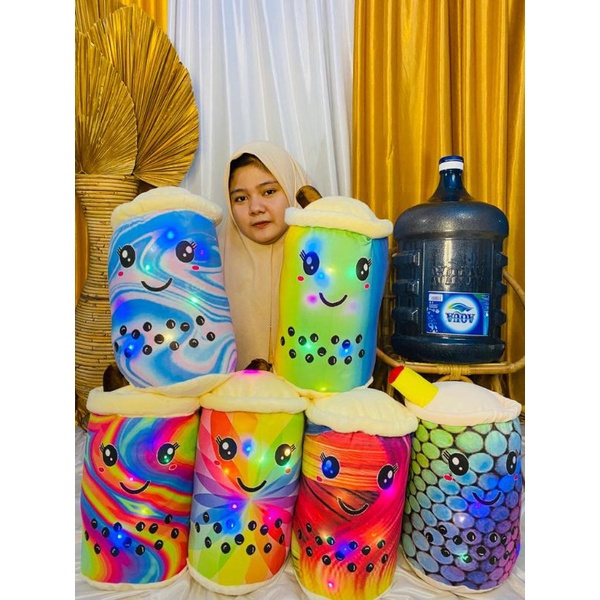 Boneka Boba | Boneka Boba Led | Boneka Boba Rainbow