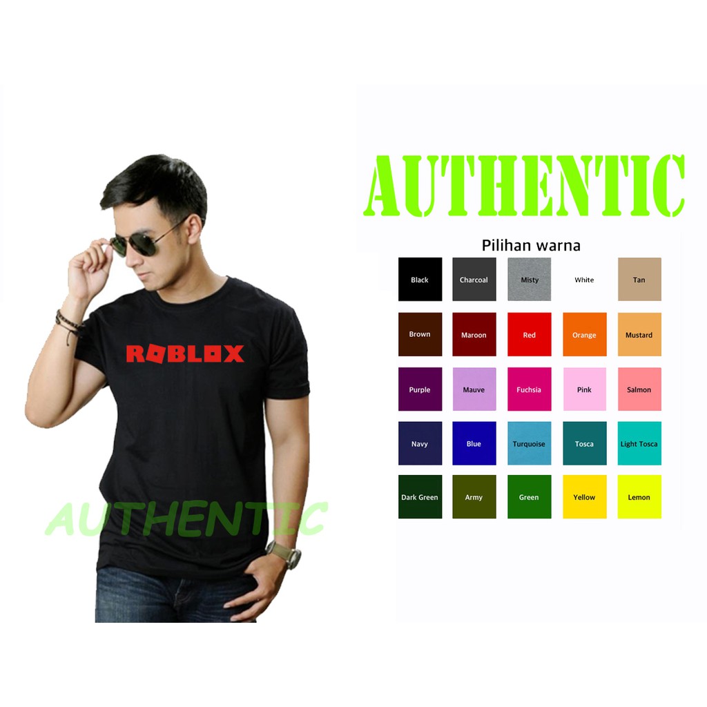 Tshirt Kaos Logo Roblox Bahan Cotton Combed Unisex Chaplinstore - bts logo roblox id