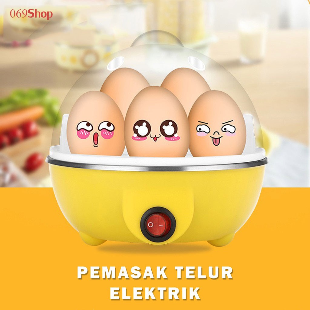 Alat Electric Egg Cooker Boiler Alat Merebus Pengkukus ...