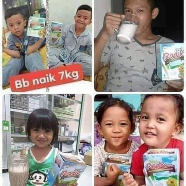 

Susu radix penambah berat badan dan nafsu makan