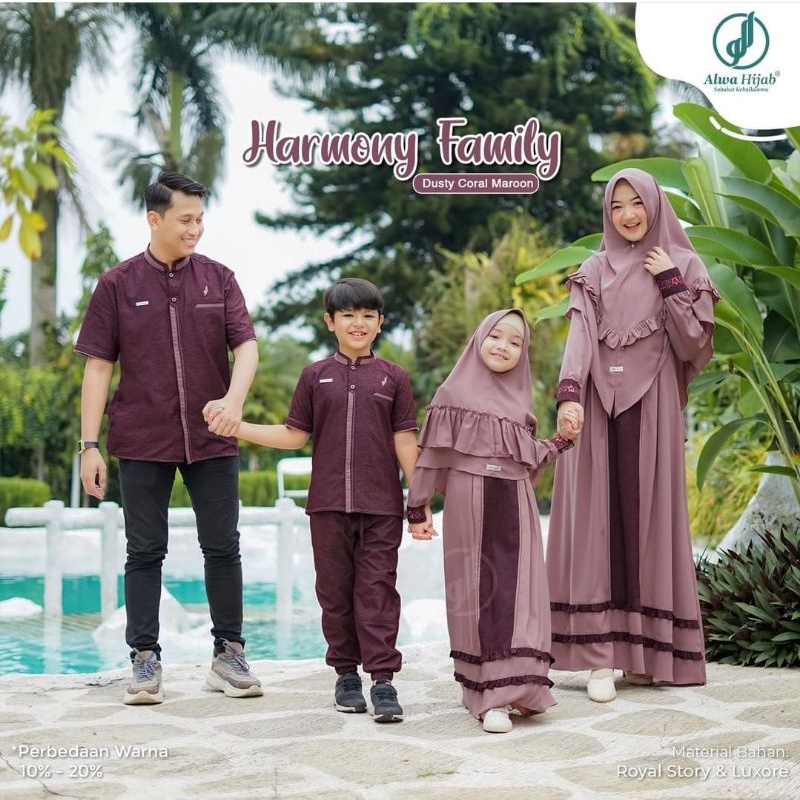 sarimbit keluarga alwa hijab famset harmony family by bildacollection