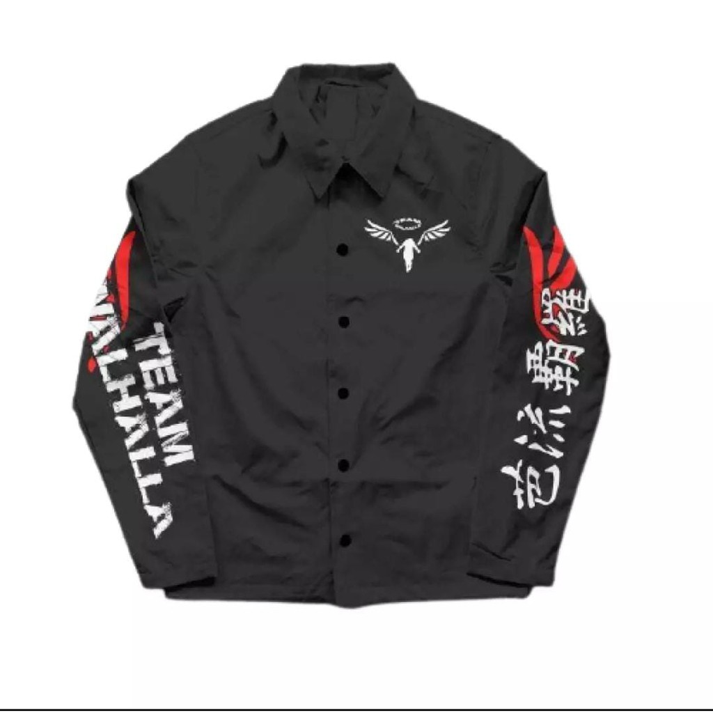 JAKET SWEATER HOODIE VALHALLA TOKYO REVENGERS / HOODIE TEAM VALHALLA WALHALLA TOKYO MANJI