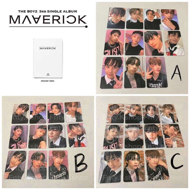 Mood Ver PC Only - The Boyz 3rd Single Album Maverick
