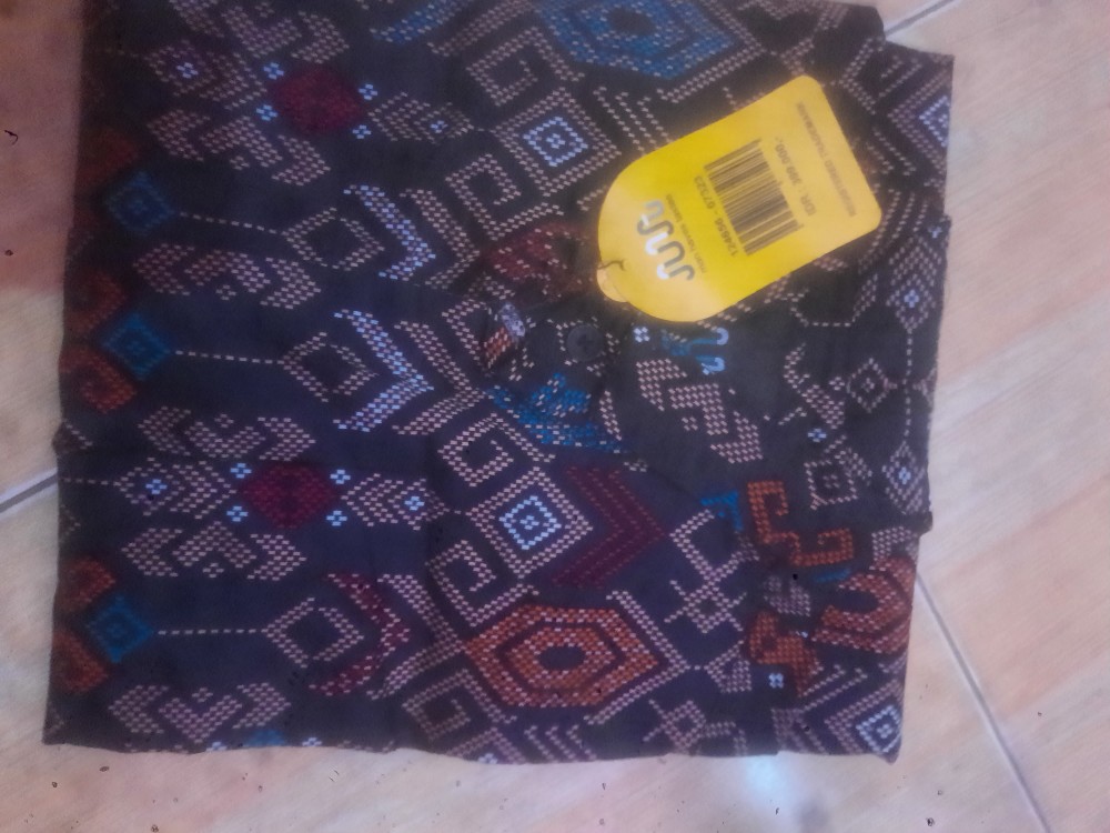 Babedo Kemeja Batik Pria Slim Fit Lengan Pendek Matt Cotton Stretch Premium Batik Seragam