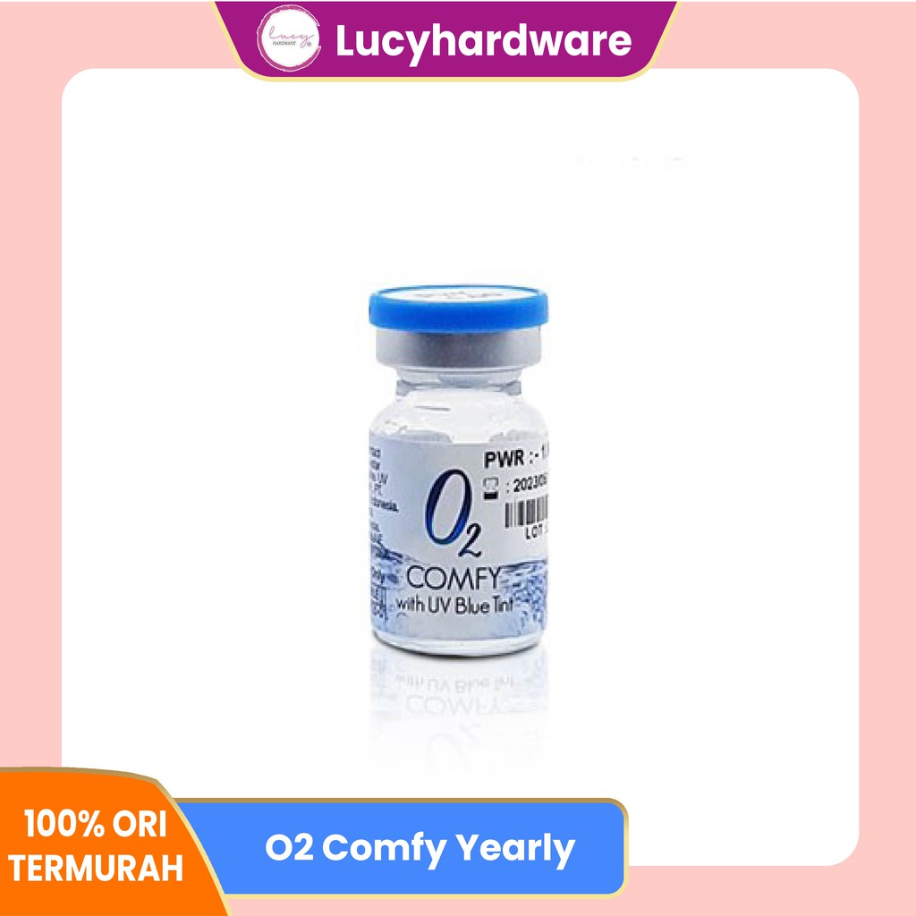 O2 Comfy tahunan Softlens bening