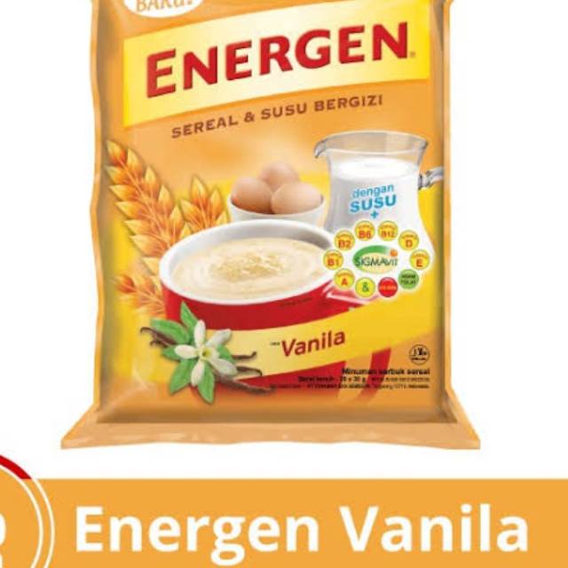 

Energen 20 sachet x 30gr
