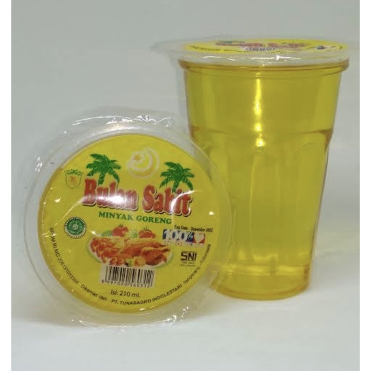 

Minyak Goreng Bulan Sabit Gelas 210 ml