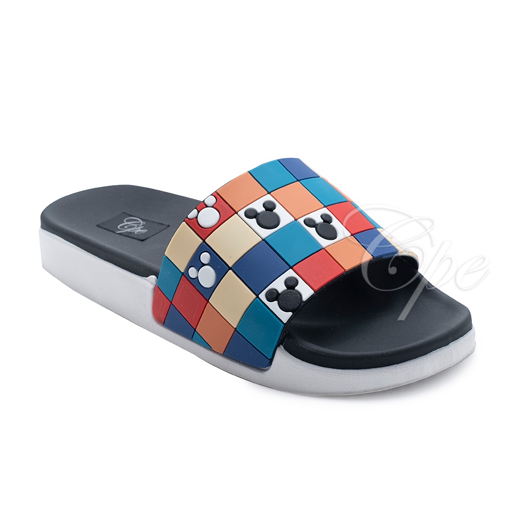 CALL  SLPT MKEY Sandal Slop Slip On Teplek Wanita Sandal Cewek-4