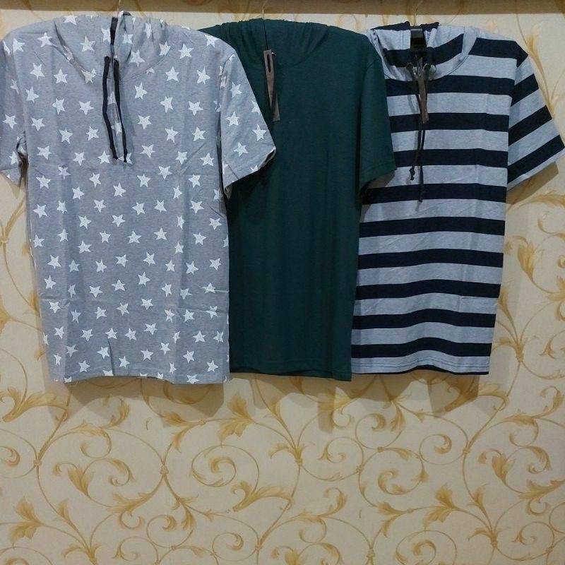 Hoodie lengan pendek