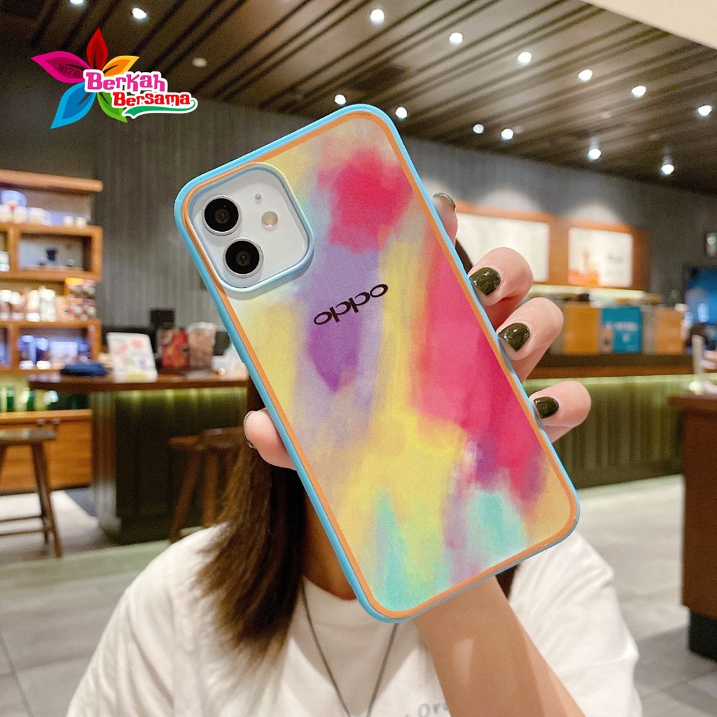 SS044 SOFTCASE RAINBOW OPPO A3S A5S F9 A7 A12 F1S RENO 4 4F 5F A94 A59 A11K BB5659