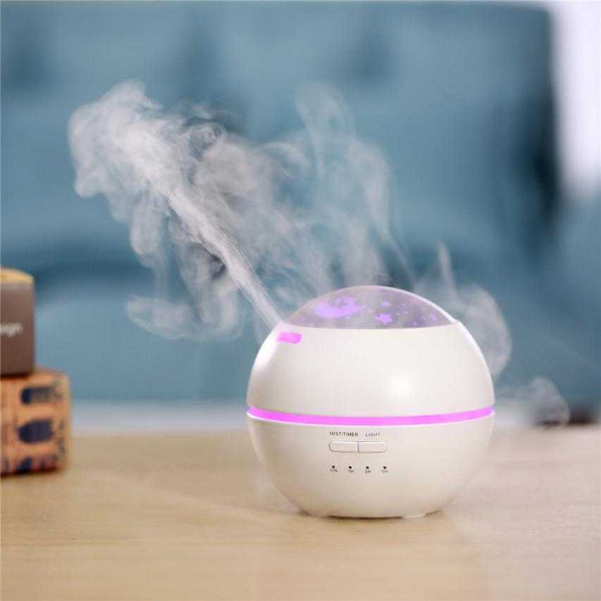 Taffware Air Humidifier Aromatherapy Night Light 150ml