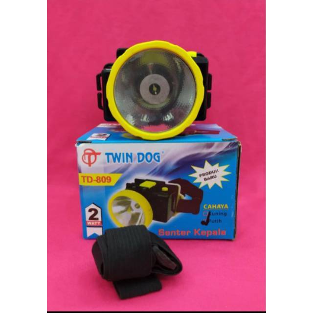 Senter , Senter Kepala , Twin Dog , TD 809