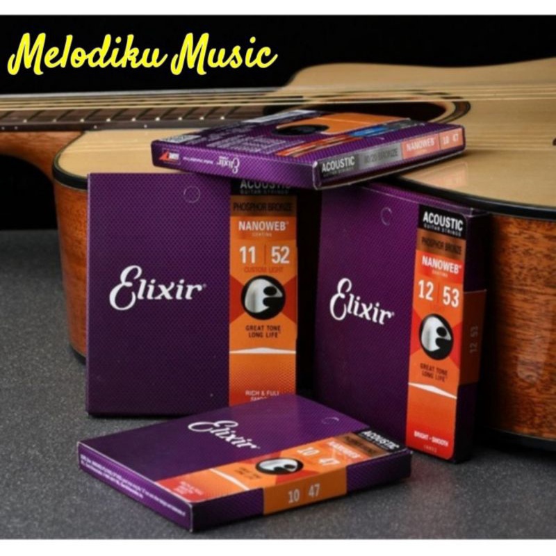 Senar Gitar Akustik Elixir