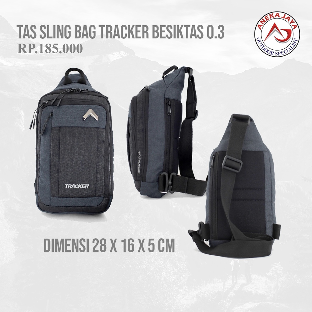 TAS SELEMPANG TRACKER SLING BAG BESIKTAS 0.3