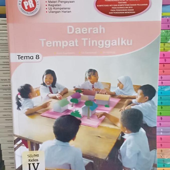 Buku Sekolah - Buku Lks Pr Kelas 4 Sd Tema 8 Tematik Intan Pariwara