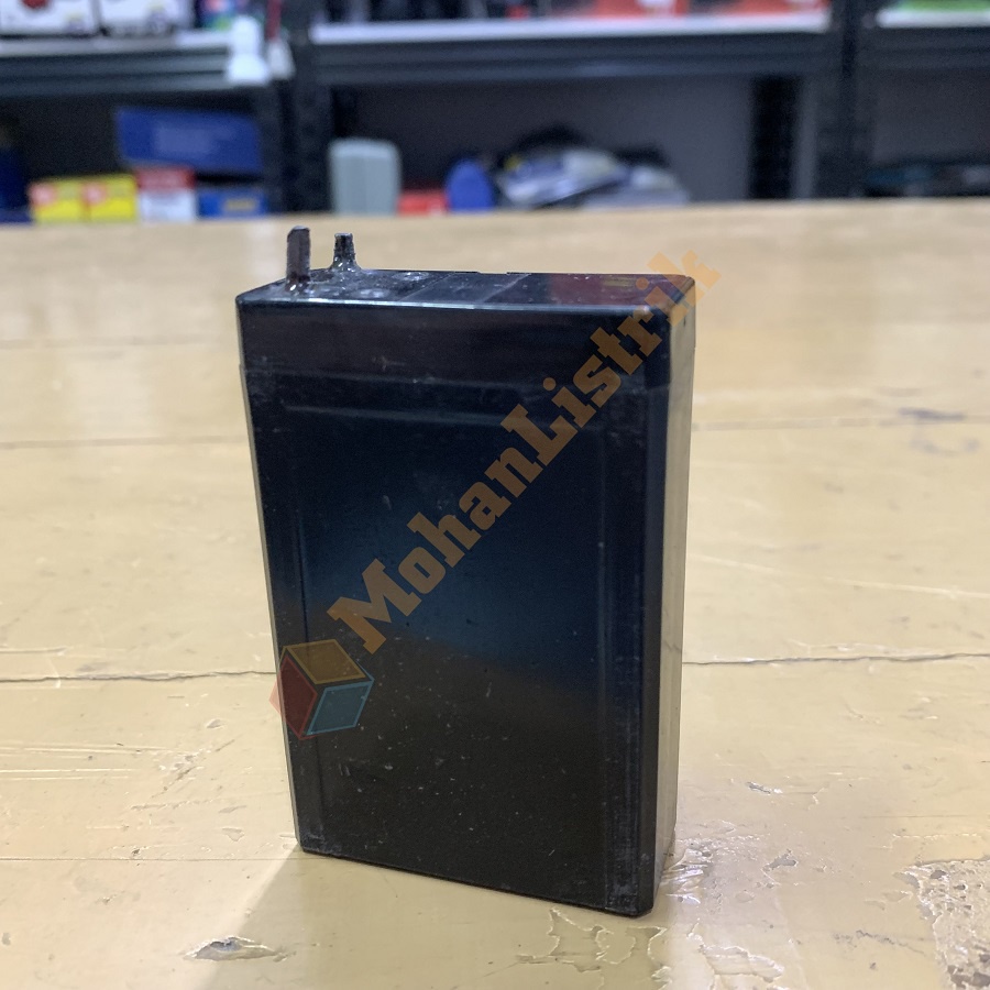 Baterai 4 Volt Recharger 0.5 A Recharger Emergency Raket Nyamuk 7.5cm