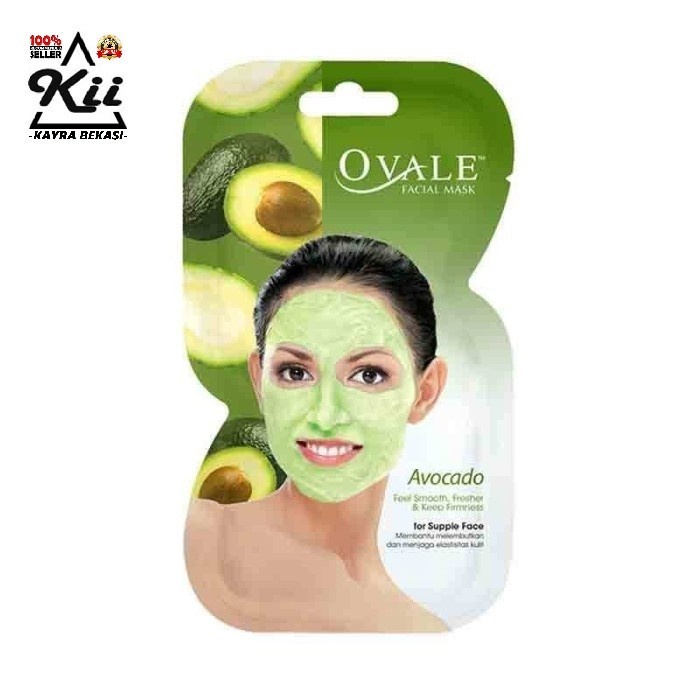 Ovale Facial Mask Sachet - Ovale Masker Pembersih Wajah Sachet 15g