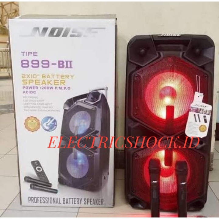 Speaker Portable Meeting Wireless Noise 899 BII - Double 10 inc