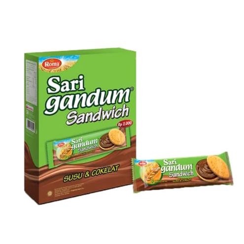 

ROMA SARI GANDUM SANDWICH 39G