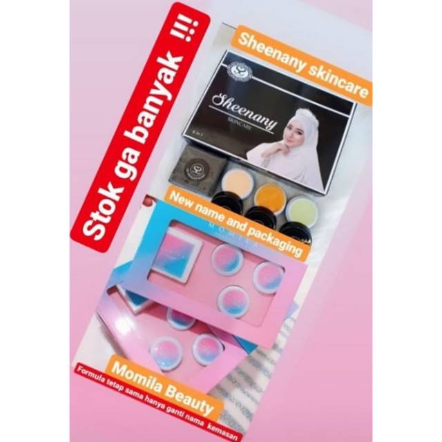 Cream Krim Skincare Kecantikan Wajah Wanita Momila Beauty Set Malaysia