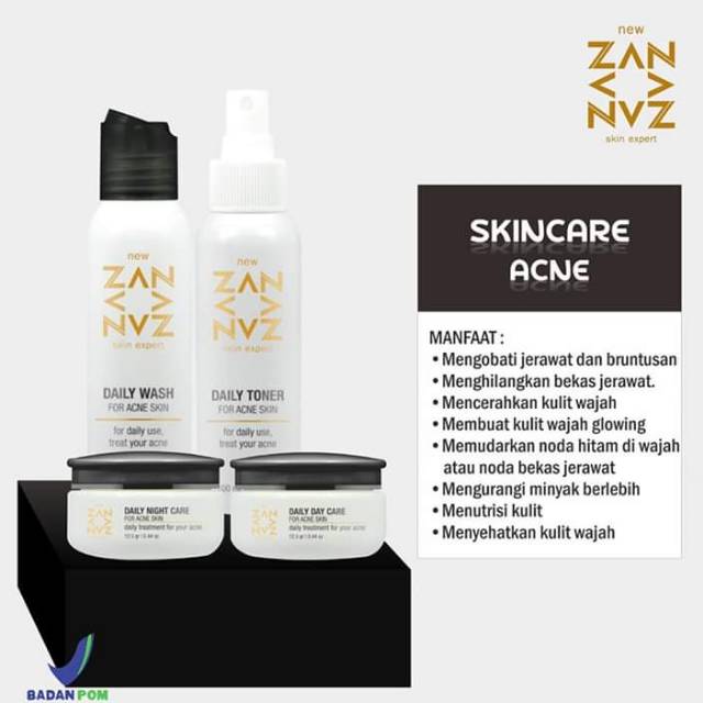 SKINCARE ACNE NEW ZAN ,COCOK UNTUK JERAWAT