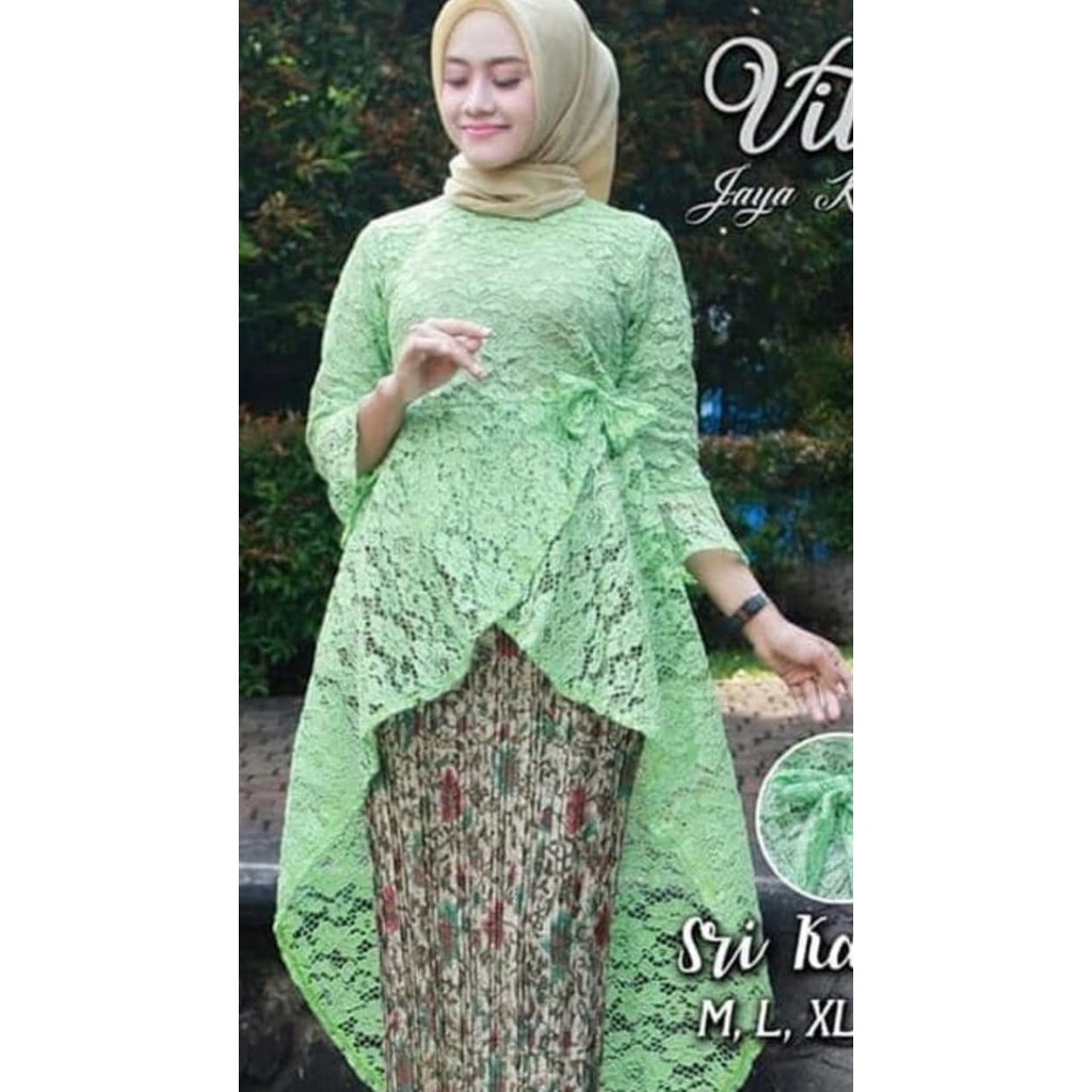 atasan kebaya brukat sri kandi trendy